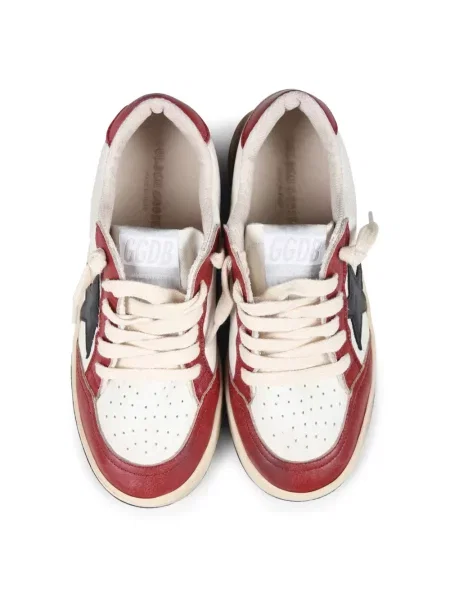 Sneakersy dziecięce Golden Goose Ball Star czerwone