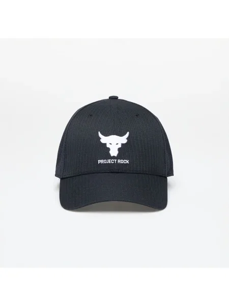 Καπέλα Under Armour Project Rock Trucker Black/ White Universal μαύρο