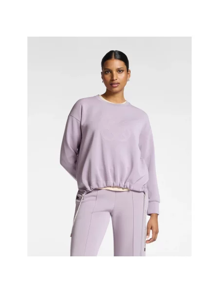 Bluza Elena Miro' z logo fioletowa