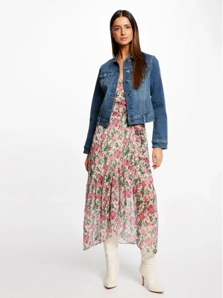 Morgan Geacă de blugi albastru