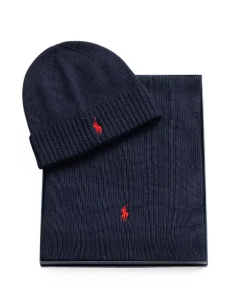 Satenske rukavice Polo Ralph Lauren s vezom s vezicama smeđa