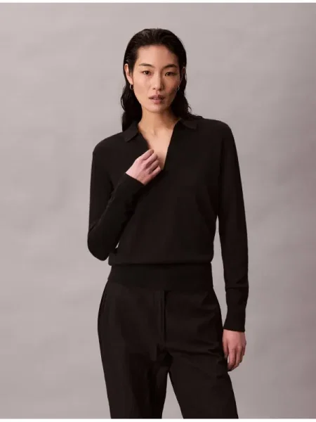 Calvin Klein Pulover negru