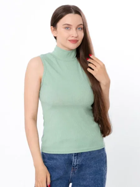 Носи своє Майка Віскоза/поліестер зелений