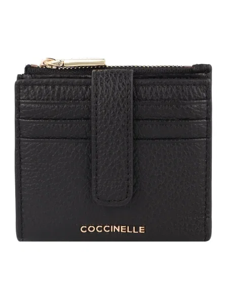 Mali ženski novčanik Coccinelle Metallic Soft E2 11 F7 01 crna