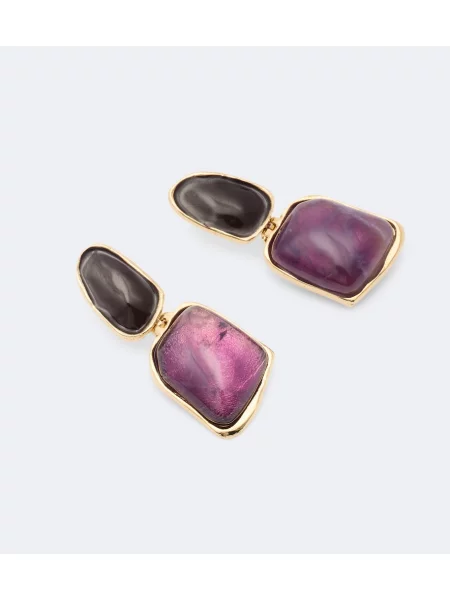 Cercei La Doublej violet