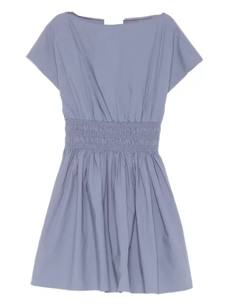 Mała mały sukienka mini Matteau garniturowa fioletowa