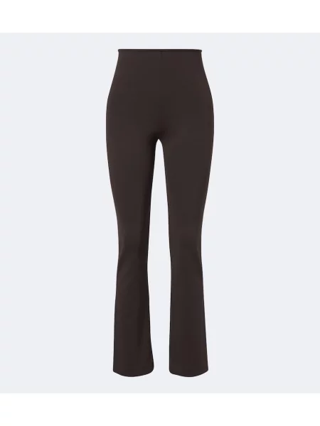 Leggings Fforme cu talie înaltă din jerseu maro