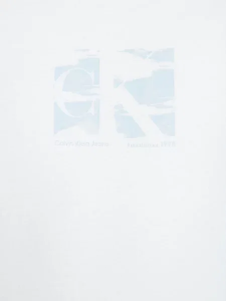 Футболка Calvin Klein Jeans з лого біла