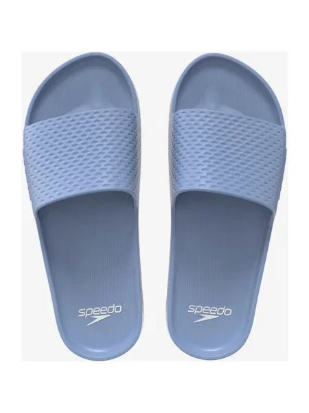 Klapki Speedo Entry Slide jasnoniebieski niebieskie