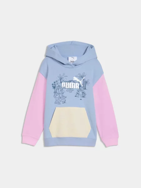 Дитяче Худі PUMA x Dora Hoodie комбінований верх синій