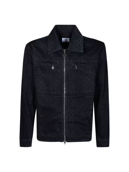 Kurtka jeansowa Casablanca czarna