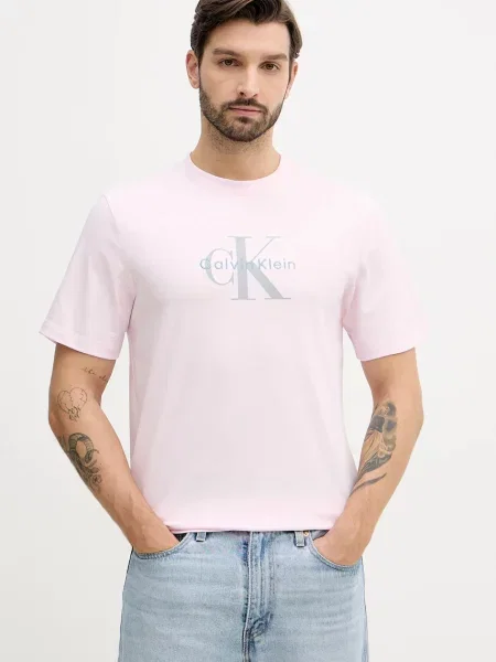 Calvin Klein Jeans tričko růžové