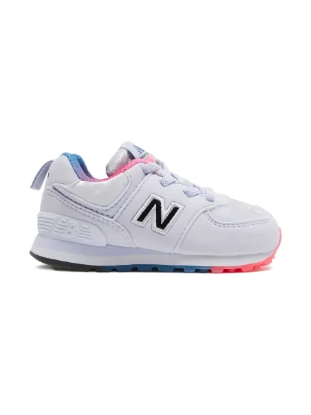 Sneakerși New Balance 574 alb