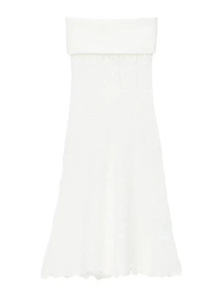 Pull&Bear Fustă alb