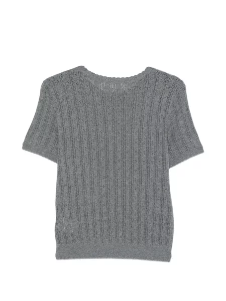 Tricou Lisa Yang tricotate gri