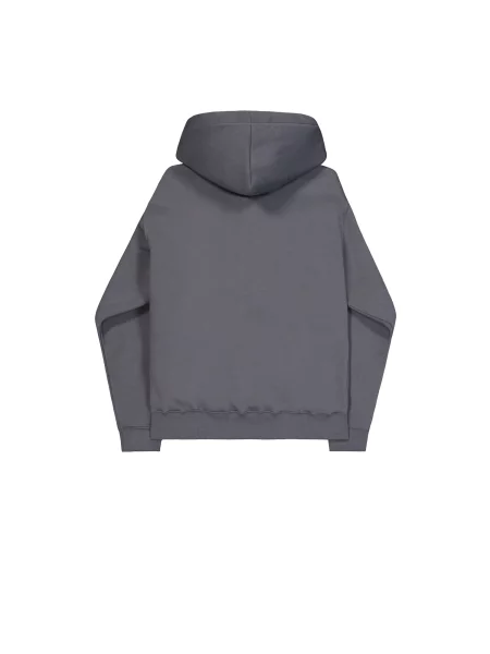 ALPHA INDUSTRIES Tepláková bunda Basic tmavosivá