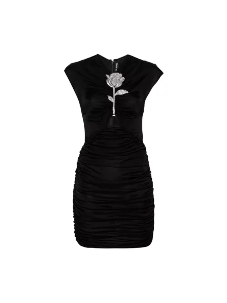 Mała mały sukienka mini David Koma czarna