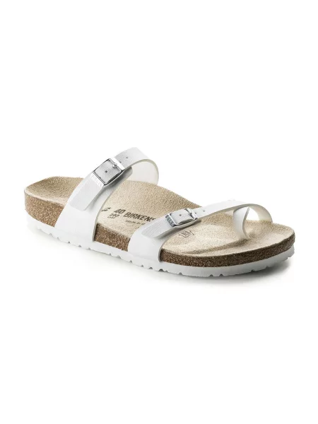 Japonki Birkenstock białe