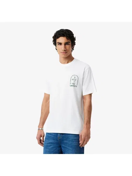 Футболка Lacoste белая