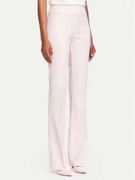 Rinascimento Текстилни панталони Светлорозов Flare Fit