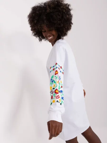 Rochie Fashionhunters de costum alb