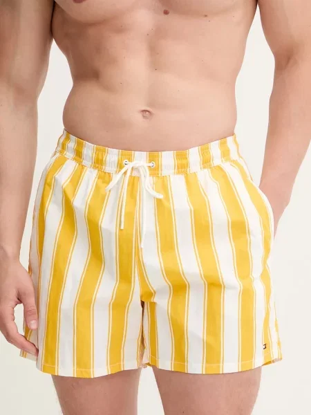 Tommy Hilfiger kopalne kratke hlače rumena