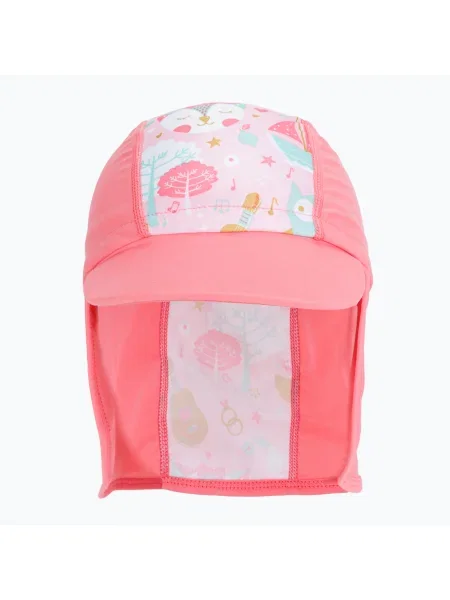 Детска бейзболна шапка Splash About Owl and Kitten pink LHOPL розово