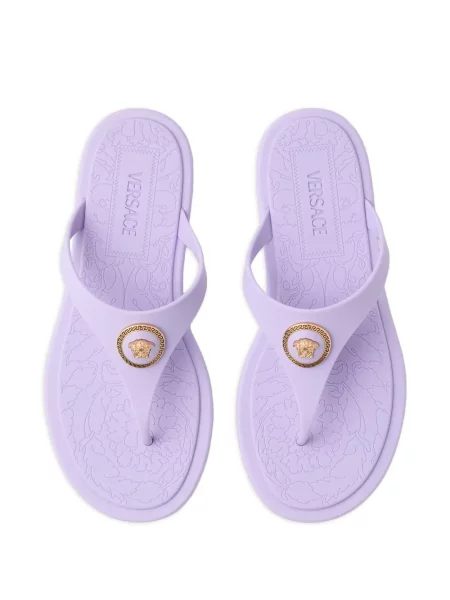 Lapos talpú szandál Versace lila