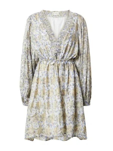 Sofie Schnoor Rochie albastru / auriu / murdar alb