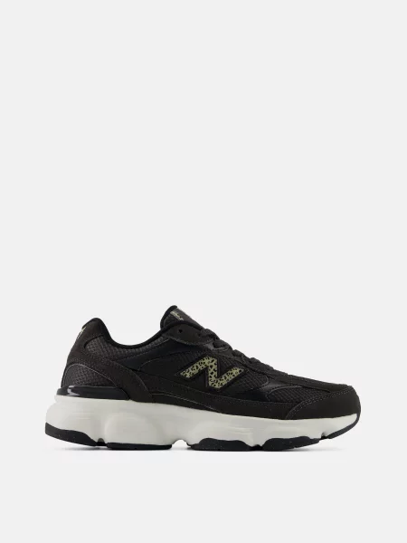 Кросівки повсякденні New Balance мікрофібра/сітка чорний