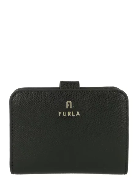 Kožená peňaženka Furla čierna