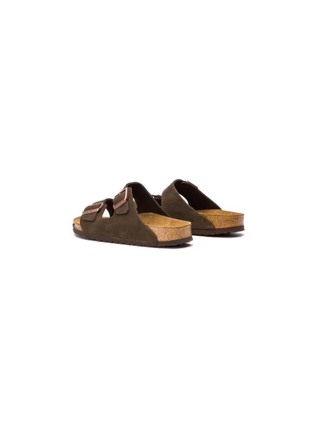 Šľapky Birkenstock Arizona zamsz hnedá