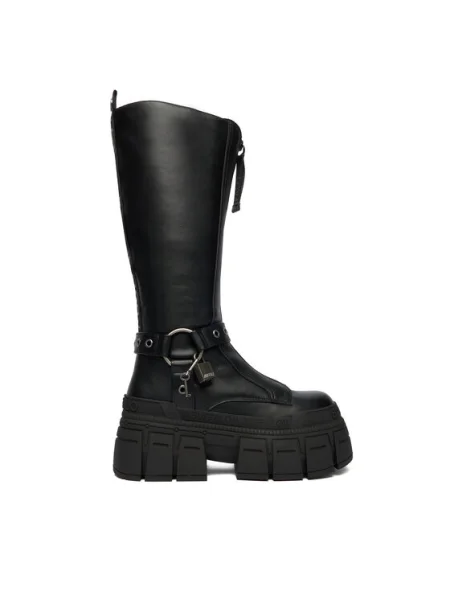 Ботуши Buffalo Gospher Biker Hi черно