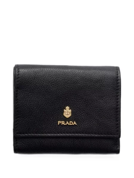 Portofel Prada din piele negru