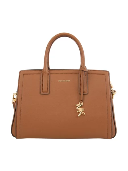Torebka Michael Kors skórzana brązowa