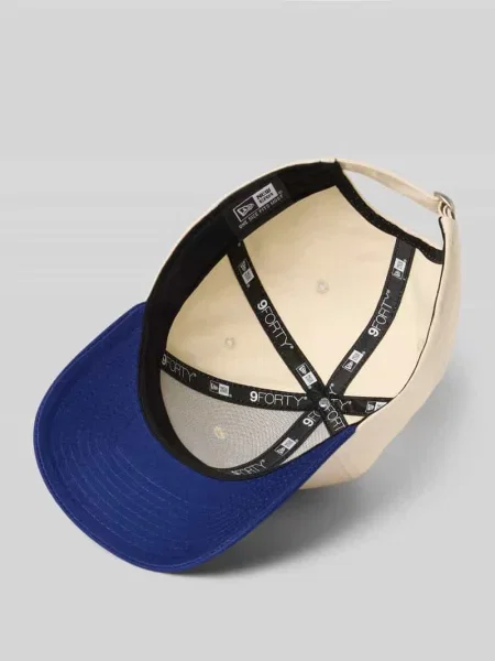 Czapka z daszkiem New Era z logo beżowa