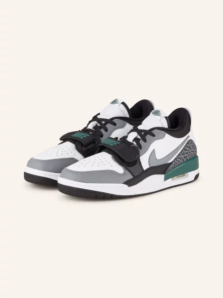 Sneakersy Jordan Alpha skórzane białe