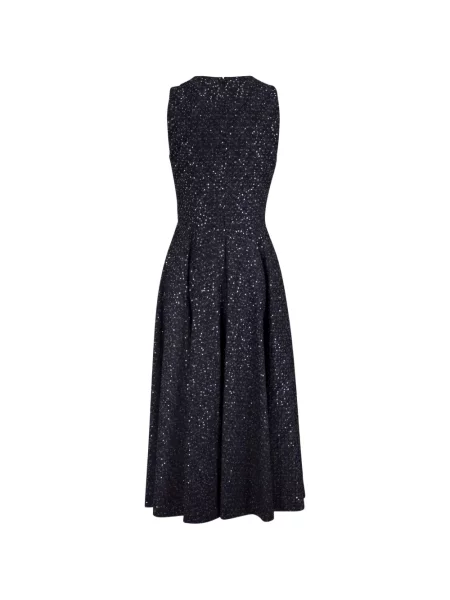 Rochie din denim Michael Kors din tweed negru