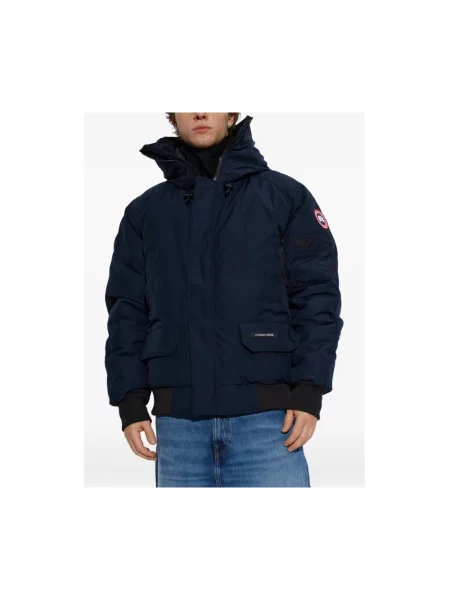 Kurtka bomber Canada Goose niebieski
