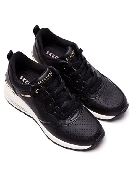 Félcipő Skechers fekete
