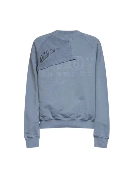 Bluza Mm6 Maison Margiela niebieska