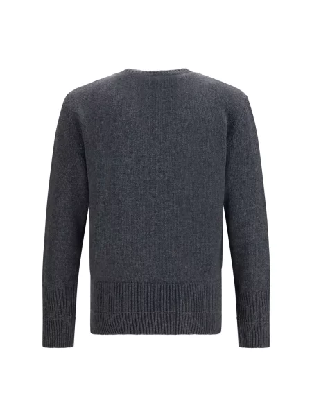 Maison Margiela sweter z wełną szary