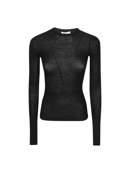 Sweter Haikure wełniany czarny