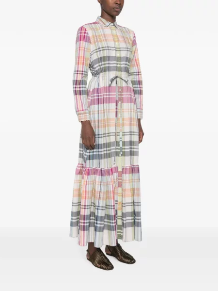 Rochie maxi Ordi.to în carouri cu imagine