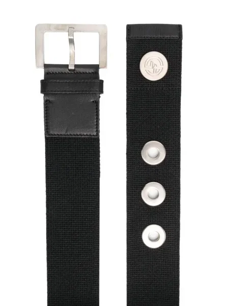 Pásek Giorgio Armani Pre-owned s přezkou černý