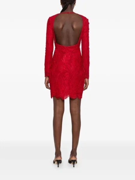 Rochie mini Pucci din dantelă roșu