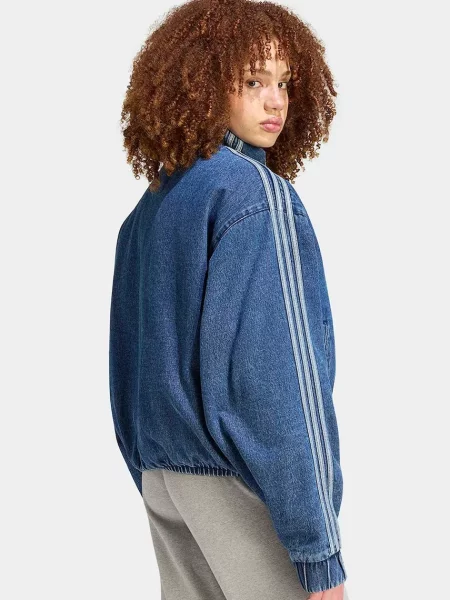 Jachetă adidas Firebird Jacket Indigo Denim M albastru