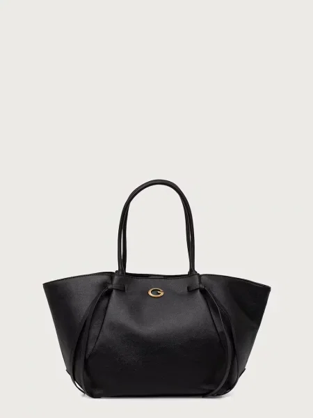 Guess geantă shopper pentru femei cu imitație de piele ALLEGRA negru