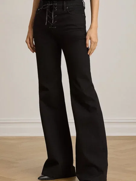 Lauren Ralph Lauren blugi flared pentru femei negru