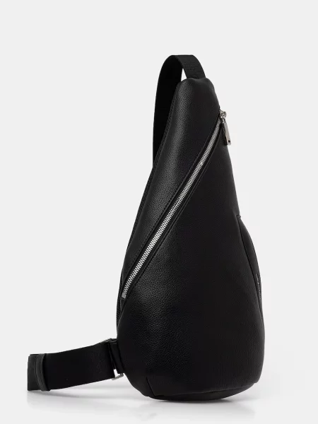 Torbica za okrog pasu Calvin Klein Raised Ns Sling črna